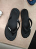 李寧（LI-NING）人字拖鞋男游泳防滑夏季外穿潮軟底夾腳洗澡防臭防水款9563黑44碼 曬單實(shí)拍圖