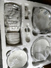 紅牡丹景德鎮(zhèn)骨瓷碗盤餐具家用陶瓷餐具整套中式異形碗碟盤喬遷碗筷禮盒 香漫庭院 禮盒裝支持洗碗機(jī) 62頭 曬單實(shí)拍圖