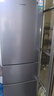 容聲216升三開門小電冰箱家用小戶型節(jié)能超薄冷藏冷凍兩用保鮮出租房宿舍迷你BCD-216D11N銀國家補(bǔ)貼 曬單實拍圖