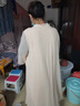 啄木鳥新中式連衣裙女兩件裝漢服中長裙中國風女復(fù)古氣質(zhì)旗袍改良版 杏色 XL 曬單實拍圖