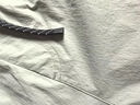 蕉內涼皮501Cool男士防潑水拼接短褲涼感速干防曬耐沾污運動褲子夏季 艾葉綠 L 曬單實拍圖