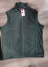 迪卡儂抓絨馬甲男秋冬保暖搖粒絨背心綠色2XL4135026 曬單實(shí)拍圖