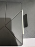 PITAKA適用蘋(píng)果iPad Pro保護套2022-18款雙面夾25款Air7/6磁吸輕薄帶筆槽防彎保護殼皮套支架12.9寸黑色 曬單實(shí)拍圖