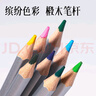 得力(deli)大師彩鉛鐵盒24色附毛筆水溶性彩色鉛筆學(xué)生專業(yè)手繪涂色繪畫筆套裝6521女孩兒童禮物 曬單實拍圖