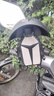 偶森電動車手機(jī)支架外賣摩托自行車電瓶車防震小頭盔防水遮陽導(dǎo)航支架 曬單實(shí)拍圖