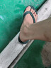 南極人人字拖男夏季高端沙灘防滑透氣耐磨涼拖鞋 綠色  43-44  曬單實(shí)拍圖