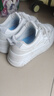回力厚底小白鞋女2026春季新款配裙子炸街輕便增高白色板鞋女款 白色 37 曬單實(shí)拍圖