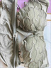 KJ品牌無(wú)鋼圈文胸小胸聚攏性感蕾絲內(nèi)衣套裝上托收副乳透氣胸罩新款 綠色套裝 75B 34B 曬單實(shí)拍圖