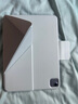 PITAKA可適用蘋果iPadPro22-18款保護套iPad Air7/6/5雙面夾磁吸豎屏輕薄防彎帶筆槽皮套11英寸藍色 曬單實拍圖