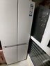 海爾（Haier）小紅花系列418升594mm專業(yè)超薄零嵌十字T型家用電冰箱一級能效BCD-418WGHTDB9WVU1國家補貼20% 曬單實拍圖