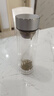 富光玻璃杯茶水分離泡茶杯子高硼硅雙層玻璃水杯大容量流光銀330ml 曬單實拍圖