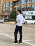 TOMMY HILFIGER【通勤小格紋】25新款秋冬男純棉商務(wù)休閑長袖襯衫外套40528 棕綠格紋0N5 40 曬單實(shí)拍圖