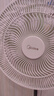 美的（Midea）【幸運草安睡1S】一級能效直流變頻聲控電風(fēng)扇家用遙控臥室靜音落地扇臺式桌面抗菌大風(fēng)力轉(zhuǎn)頁扇 曬單實拍圖