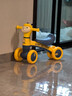babyjianle1-3歲無(wú)腳蹬溜溜車(chē)童車(chē)玩具扭扭車(chē)四輪兒童四輪滑行車(chē)寶寶助步車(chē) 豪華款活力黃【音樂(lè )燈光吐泡泡】 曬單實(shí)拍圖
