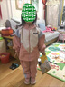 G.DUCKKIDS女童春秋運動套裝2025新款兒童網(wǎng)紅洋氣中大童外套褲子潮款兩件套 粉紅色 套裝【外套+褲子】 130 cm 曬單實拍圖