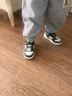 卡特兔童鞋兒童板鞋秋季戶(hù)外跑步鞋軟底防滑男童滑板鞋幼兒園女童運動(dòng)鞋 黑白熊貓 27 內長(cháng)16.5cm  腳長(cháng)15.6-16.2 曬單實(shí)拍圖