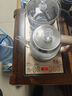 開品 全自動底部上水感應續(xù)水燒水壺 家用辦公電茶爐燒水消毒電熱水壺 嵌入式玻璃燒水壺茶桌一體套裝 1L 香檳金 20X37CM 燒水煮杯 桶水款 曬單實拍圖