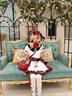 【原神】女巫可莉新皮膚琪花星燭cos服女裝可愛魔女cosplay游戲 原神-琪花星燭衣服全套+假發(fā)+鞋子 L 曬單實(shí)拍圖