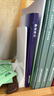 得力折疊書立L型折疊書架擋板隔板 書夾固定書本書擋板 書架擋書板 立書架 立書隔書擋板 書立架 白色 2片裝 曬單實拍圖