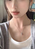 EIDI項鏈艾迪天鵝物語銀飾項鏈女生輕奢小眾高級生日節(jié)日925吊墜禮物 【精美禮盒】天鵝物語-玫瑰金 曬單實(shí)拍圖