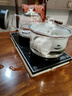 榮事達（Royalstar）全自動(dòng)上水茶臺燒水壺電熱水壺燒水煮茶一體機茶桌功夫茶燒水壺嵌入式 1L 三合一款【底部雙上水】（37*20cm) 曬單實(shí)拍圖