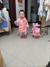 G.DUCKKIDS小黃鴨女童外套2025新款韓版兒童風(fēng)衣女寶寶春秋上衣公主洋氣 粉色春秋款 80 曬單實(shí)拍圖