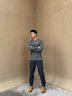 回力長(zhǎng)袖t恤男圓領(lǐng)印花寬松套頭秋季打底衫潮流休閑舒適上衣男裝 曬單實(shí)拍圖