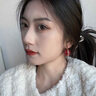 夢可飾春夏紅色夸張大珍珠耳釘女耳環(huán)小眾設(shè)計感2025新款洋氣獨特耳飾品 925銀針(紅色)氣質(zhì)大珍珠 曬單實拍圖
