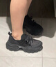 思加圖楊冪同款2025秋季蝴蝶島老爹鞋女鞋ECE83CM5 松露黑 35 曬單實拍圖
