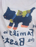 Basic House/百家好休閑百搭撞色領(lǐng)小狗設(shè)計(jì)感夏季新款短袖針織衫 粉色 L 曬單實(shí)拍圖