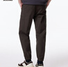 杰克·瓊斯（JACK&JONES）男裝24春夏新款男潮流束腳松緊工裝肌理感面料長褲休閑褲男224114 巧克力色E11 巧克力色E11 M （175) 曬單實拍圖