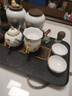 永豐源（auratic）幸福和鳴8頭9頭茶具套裝 高檔陶瓷茶杯茶具茶壺蓋碗公道杯 禮盒 茶具【茶壺組】8頭 曬單實(shí)拍圖