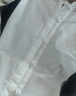 無印良品（MUJI）女式易干平紋盤扣襯衫女士襯衣外套內(nèi)搭春季款長袖新中式女裝上衣 白色 L （165/88A） 曬單實(shí)拍圖