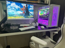 電競椅子人體工學椅可躺游戲椅電腦椅家用辦公椅久坐舒適力學座椅 三代升級白藍+聯(lián)動扶手 曬單實拍圖