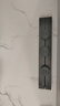 公牛（BULL）明裝軌道插座 輕薄款GB3 可移動(dòng)墻壁插座壁掛式插座 免開槽 50厘米軌道+3個(gè)五孔適配器開關(guān) 墨云灰 曬單實(shí)拍圖