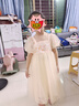 巴拉巴拉女童裙子兒童連衣裙2025夏裝中幼童泡泡袖國(guó)風(fēng)網(wǎng)紗裙208225111027 曬單實(shí)拍圖