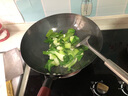 蘇美冠鐵鍋章丘炒菜鍋炒鍋已開鍋正宗手工無涂層家用不粘鍋燃?xì)庠钸m用 精作款+(蓋子鏟子) 32cm 曬單實(shí)拍圖