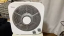 美的（Midea）電風(fēng)扇臺(tái)式家用客廳臺(tái)扇大風(fēng)力學(xué)生宿舍臺(tái)式轉(zhuǎn)頁(yè)扇辦公室桌面電風(fēng)扇便攜式落地扇KYT25-22MW 曬單實(shí)拍圖