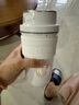 膳魔師（THERMOS）德國(guó)榨汁杯榨汁機(jī)小型便攜制冷水杯果汁機(jī)家用果蔬可充電多功能果汁杯迷你可碎冰打汁隨行杯炸機(jī)汁 【長(zhǎng)效制冷】冬雪白 曬單實(shí)拍圖