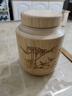 胖東來 DL品質(zhì)便攜茶葉罐竹制密封竹筒大號(hào)半斤裝茶葉罐碳化竹茶葉筒竹茶罐 竹鳥圖款 曬單實(shí)拍圖