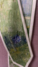 嬈蝶春夏優(yōu)雅花卉油畫絲巾新款細(xì)窄小長條飄帶裝飾女發(fā)帶小領(lǐng)巾綁包包 主圖色 130*7cm 曬單實(shí)拍圖