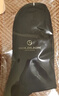 金利來(lái)（GOLDLION）襪子男100%純棉抗菌防臭純色中筒襪秋冬季吸汗透氣耐磨男襪5雙裝 （玄黑5）【熱賣(mài)推薦】 5雙 均碼 曬單實(shí)拍圖