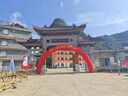 立構(gòu)充氣拱門 彩虹門店鋪開業(yè)拱門商場活動(dòng)慶典彩門婚慶結(jié)婚拱門全套 12米全紅加厚+550w風(fēng)機(jī) 曬單實(shí)拍圖
