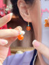 九華山南紅瑪瑙耳環(huán)女2025年新款耳釘七夕情人節(jié)生日禮物女生送女友 南紅瑪瑙耳環(huán) 曬單實拍圖