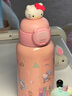 三麗鷗兒童保溫杯316不銹鋼水壺卡通水杯學生便攜杯子 凱蒂貓 500ml 曬單實拍圖