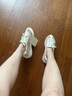 FOOT INDUSTRY 足下工業(yè)「2025新款」網(wǎng)布芭蕾德訓(xùn)鞋女款古白色夏季透氣 古白色 （建議拍大半碼） 38 曬單實(shí)拍圖