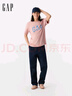 Gap男女裝2025春季新款純棉字母印花logo短袖T恤上衣美版797924 粉色 XS 美碼 S亞洲碼175/88A 曬單實拍圖