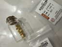 喜上眉梢喜飾黃金古法金珠999足金散珠硬金光面磨砂轉(zhuǎn)運(yùn)珠路路通圣誕禮物 4mm 重版光珠三顆 0.6g 曬單實(shí)拍圖