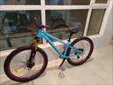 艾路德山地車(chē)自行車(chē)AM100鋁合金油碟剎內走線(xiàn)減震變速男女通用炸街花鼓 比安奇藍 27.5寸（適合身高150-185cm） 速瑞達10速-瑪卡威大行程金色氣壓前叉 曬單實(shí)拍圖