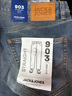 杰克·瓊斯（JACK&JONES）男裝秋季潮流百搭個(gè)性刮痕直筒彈力舒適休閑牛仔褲225332088 曬單實(shí)拍圖